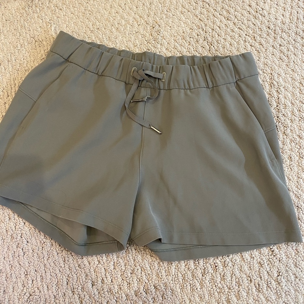 lululemon athletica Olive Green Athletic Shorts